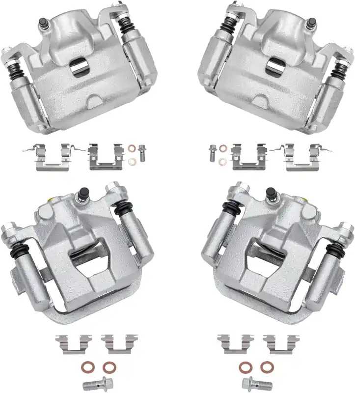 4pc Front & Rear Disc Brake Calipers Kit Next Day Delivery