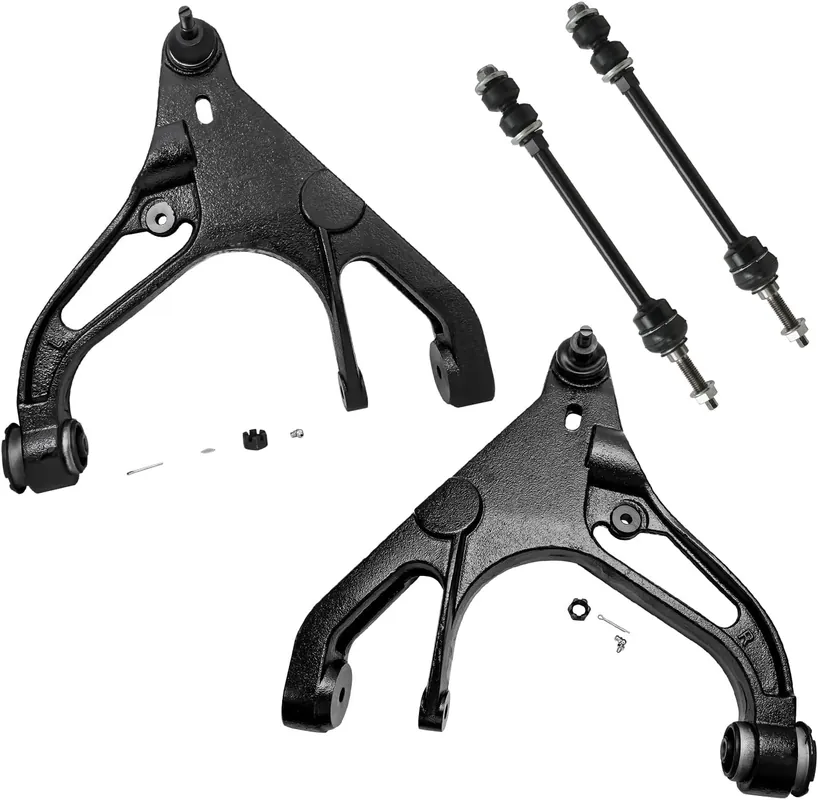 4pc Front Lower Control Arms Sway Bar Links Suspension Kit Limited Offer