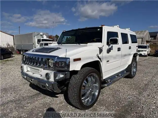 Exclusive Offer Used 2004 HUMMER H2 for sale. Find an affordable Used HUMMER H2 with No.1 Japanese used car exporter BE FORWARD.