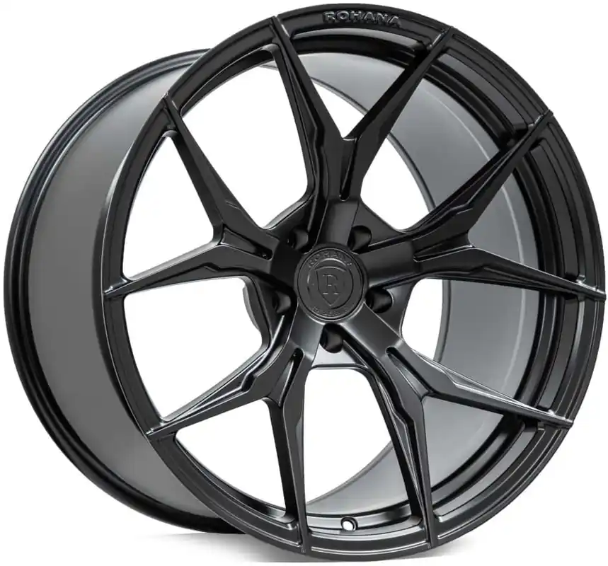 Rohana Rfx5 Wheel 20x9 5x120 Matte Black 35mm - FREE T-SHIRT INCLUDED! Crafted
