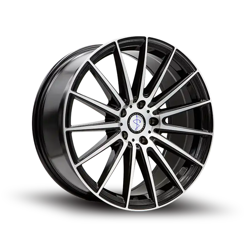 Special Discount Sapphire Luxury Alloys Sx03 Wheel 20x9 5x115 Gloss Black Machined 35mm - FREE T-SHIRT INCLUDED!