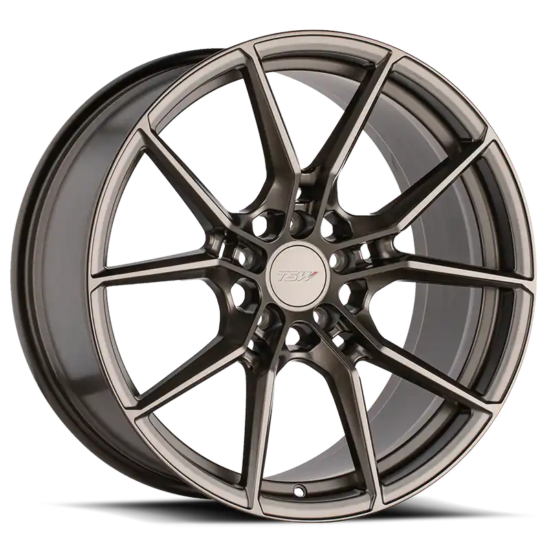 Price Cut Tsw Neptune Wheel 19x8.5 5x112 Matte Bronze 32mm - FREE T-SHIRT INCLUDED!