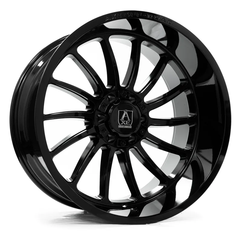 Axe Chronus Wheel 22x10 6x135 & 6x139.7 Gloss Black -19mm - FREE T-SHIRT INCLUDED! In Demand