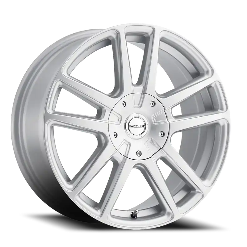 High Quality Raceline 145S Encore Wheel 15x7 4x100 & 4x114.3 Gloss Silver 40mm - FREE T-SHIRT INCLUDED!