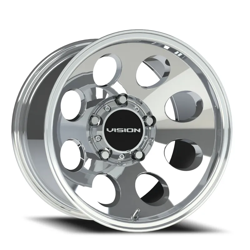 Vision 56 Midway Wheel 17x9 5x139.7 Polished -12mm - FREE T-SHIRT INCLUDED! Certified