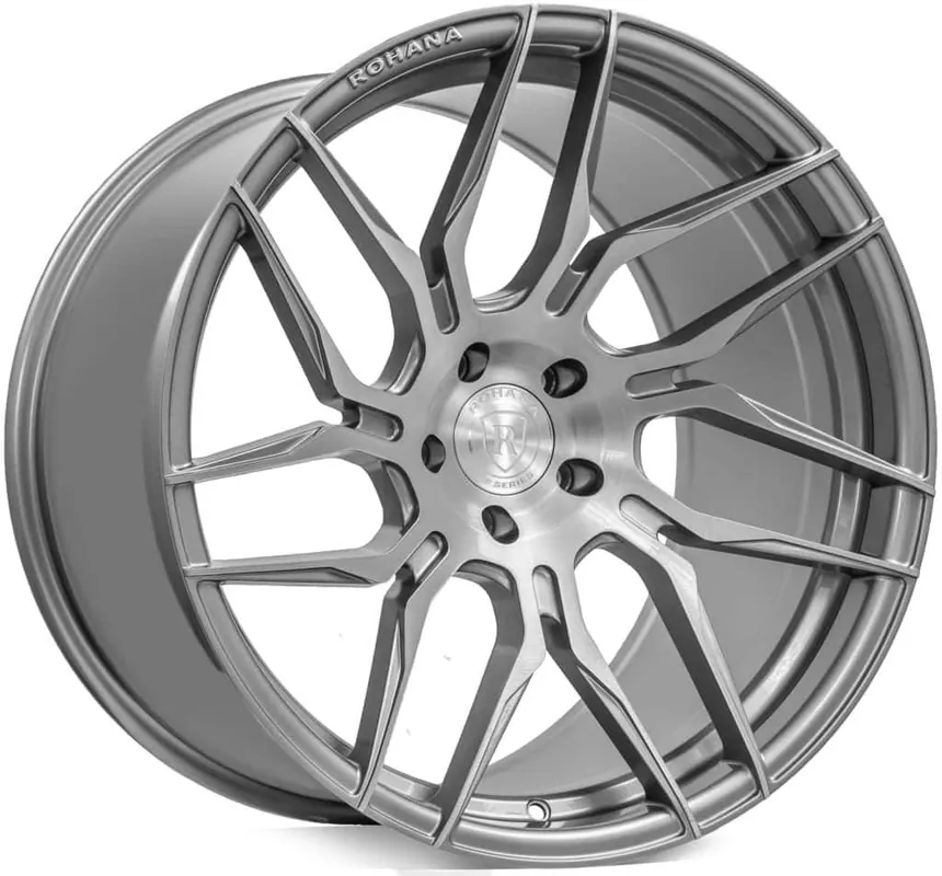 Affordable Rohana Rfx7 Wheel - 21x9 5x120 Brushed Titanium 20mm - FREE T-SHIRT INCLUDED!
