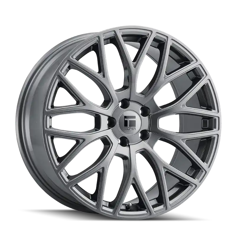 Touren Tr76 Wheel 19x8.5 5x112 Gloss Graphite 35mm Genuine