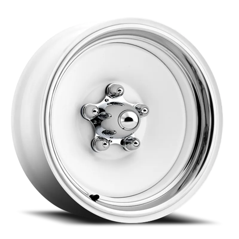 Latest Us Rat Rod Wheel - 20x8 5x127 Gloss White -19mm
