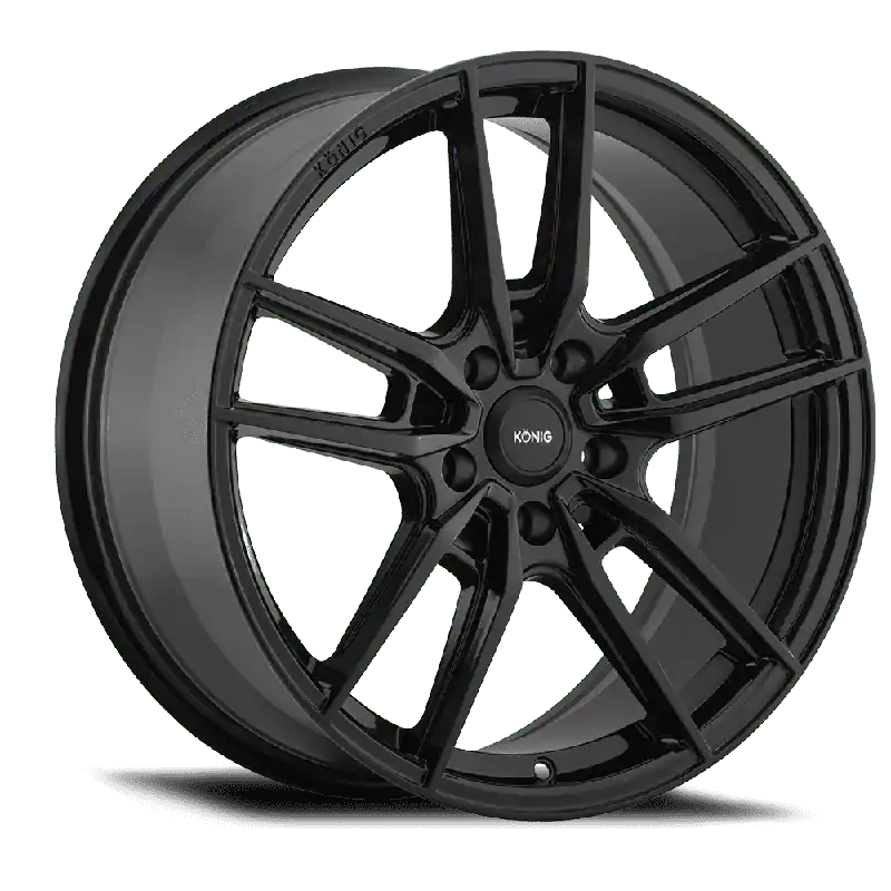 Konig 55B Myth Wheel 18x8 5x112 Gloss Black 43mm Flash Sale