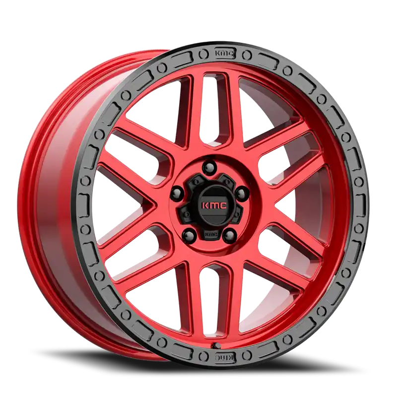 Kmc Km544 Mesa Wheel 20x9 5x150 Candy Red With Black Lip 25mm Buy Online