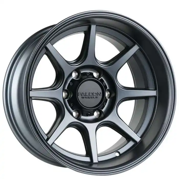 Limited Offer Falcon T8 Seeker Wheel 17x9 6x139.7 Matte Gunmetal -38mm T8-7983-38-MGN - FREE T-SHIRT INCLUDED!