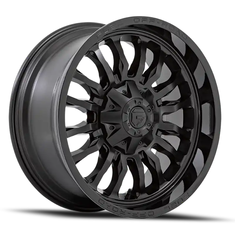 Markdown Fuel D796 Arc Wheel 20x10 6x135 & 6x139.7 Black -18mm - FREE T-SHIRT INCLUDED!