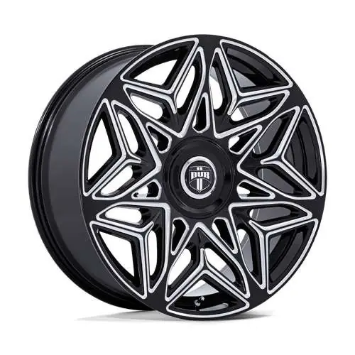 Deal Dub Dc274 Anomaly Wheel 24x10 Blank Custom Drilled Gloss Black Milled 15mm DC274BE24100015 - MINIMUM PURCHASE OF 4 WHEELS - FREE T-SHIRT INCLUDED!