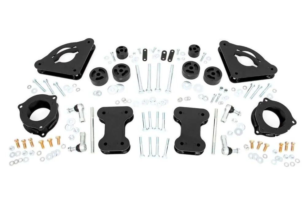 Genuine Rough Country 2 Inch Lift Kit - Jeep Compass 17-23/Renegade 14-22 2WD/4WD DHTP 62100