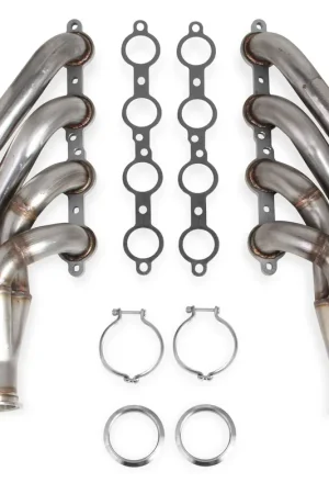 Premium Flowtech LS Turbo Headers-Natural Finish CJWH 11535FLT