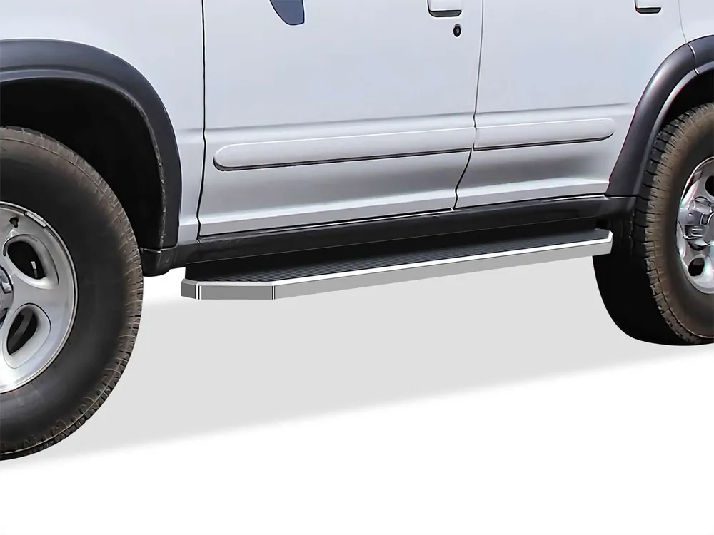 APS Polished Running Board-H Series APS IB06RIB1Y Exclusive