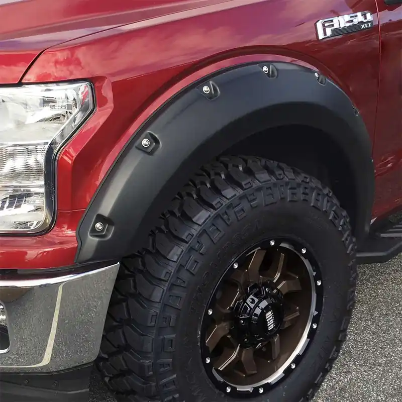 Grab Now Bushwacker 20109-02 Pocket Style Fender Flares Pair For Ford F-150