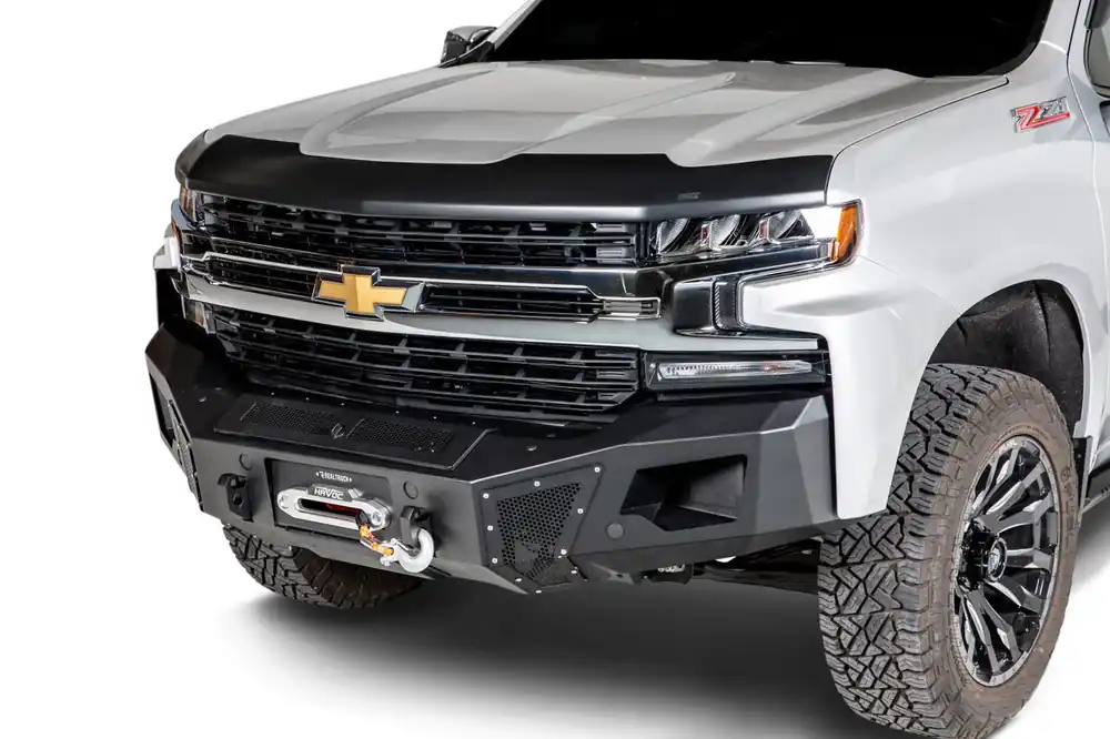 Handmade Husky Liners Aeroskin Hood Protector - Matt Black Low Profile BBVR 2877002