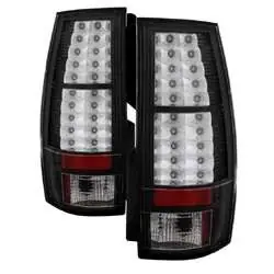 Spyder LED Tail Lights - Black FCLH 5002136 Modern