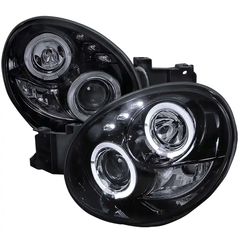 Seasonal Sale Spec-D Smoked Projector Headlights w/ Black Housing SPE LHP-WRX02G-TM