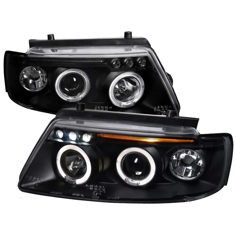 Best Seller Spec-D Black Halo Projector Headlights SPE LHP-PAS97JM-TM