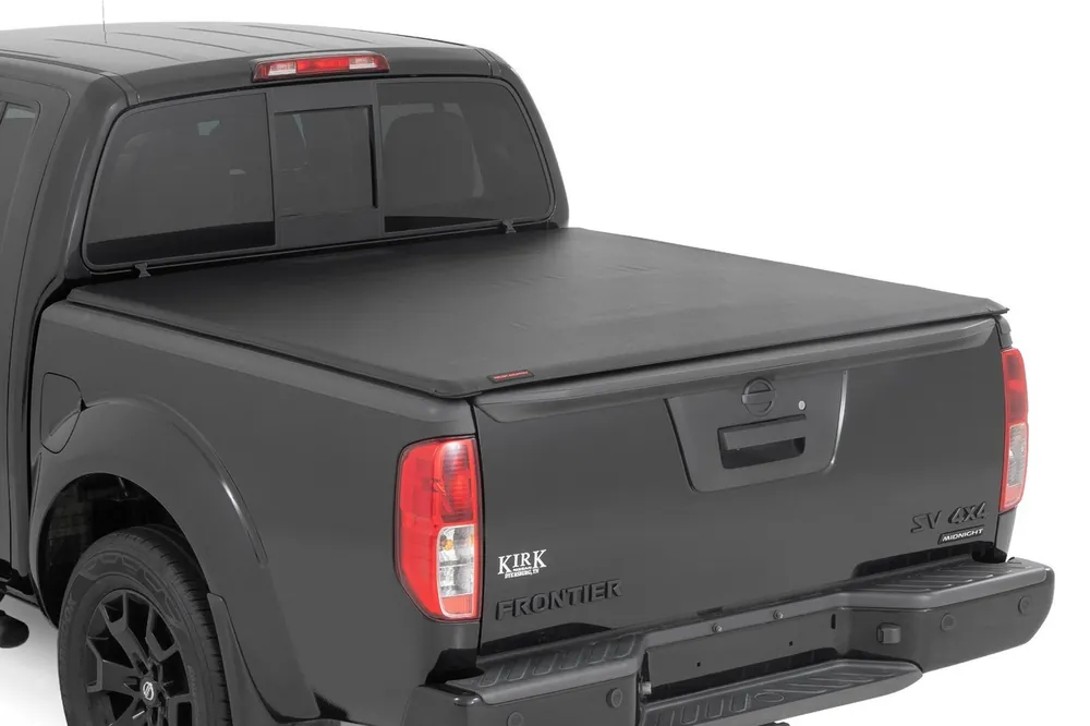Rough Country Soft Roll Up Bed Cover - 5' Bed - Nissan Frontier 2WD/4WD 2005-2021 DHTP 42805500 Markdown