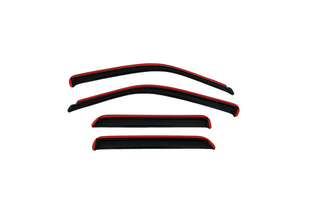 Fresh Stock Auto Ventshade Ventvisor In-Channel Deflector - 4 pc BBFF 194243