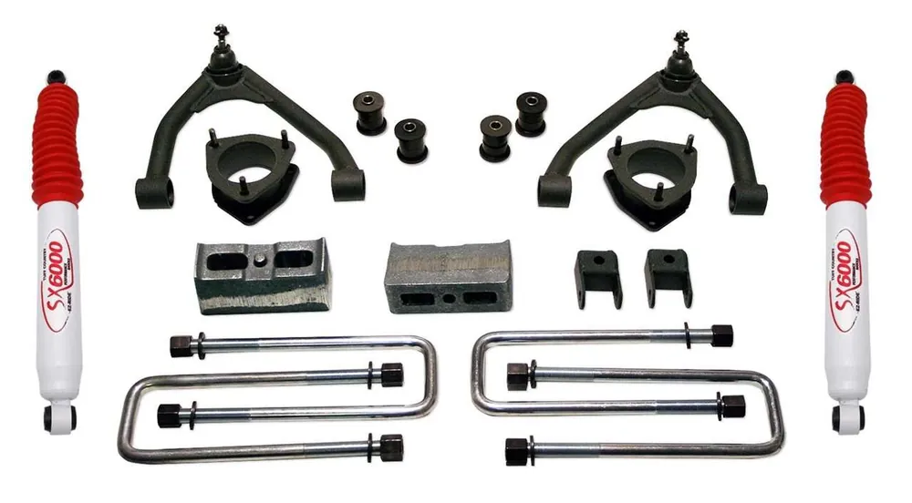Tuff Country 14057KH Lift Kit w/Shock 4" Front 2" Rear GMC Sierra 1500 Wholesale