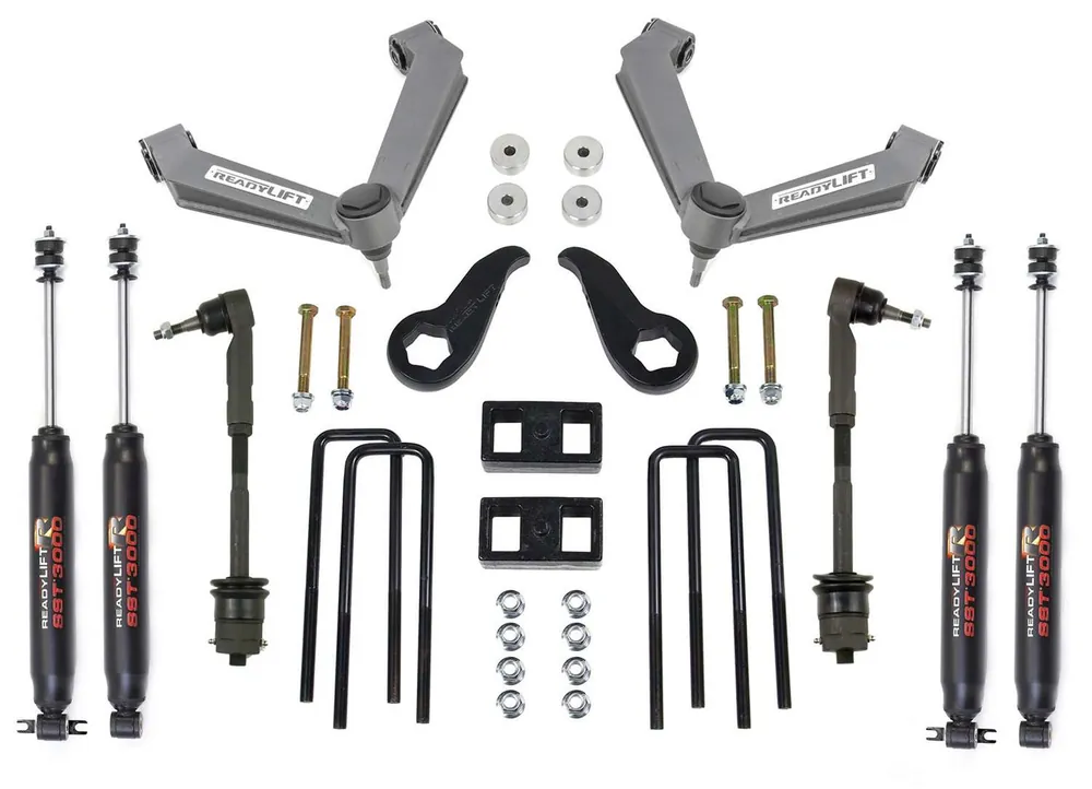 Grab Now ReadyLift 69-3514 SST Lift Kit w/Shocks 3.5" Front - 2" Rear | Chevrolet Silverado 2500 HD 3500
