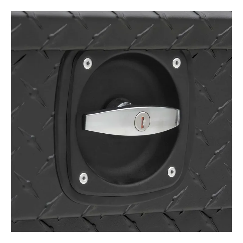 Clearance Uws SLD-69-A-LP-MB 69 in. Secure Lock Low Profile Deep Angled Tool Box | Chevrolet Silverado 1500