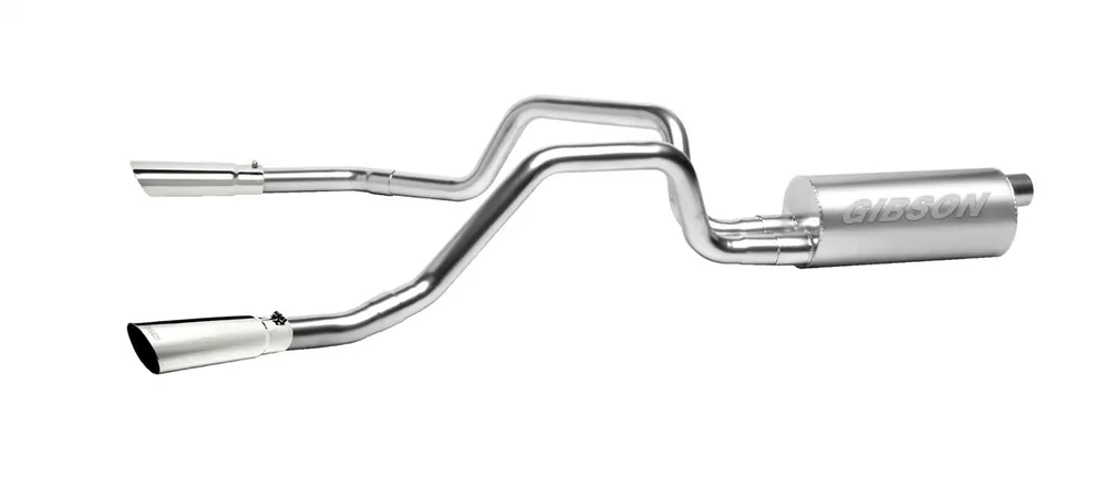 Must Have Gibson Performance Cat-Back Dual Split Exhaust System; Stainless BFBL 69543