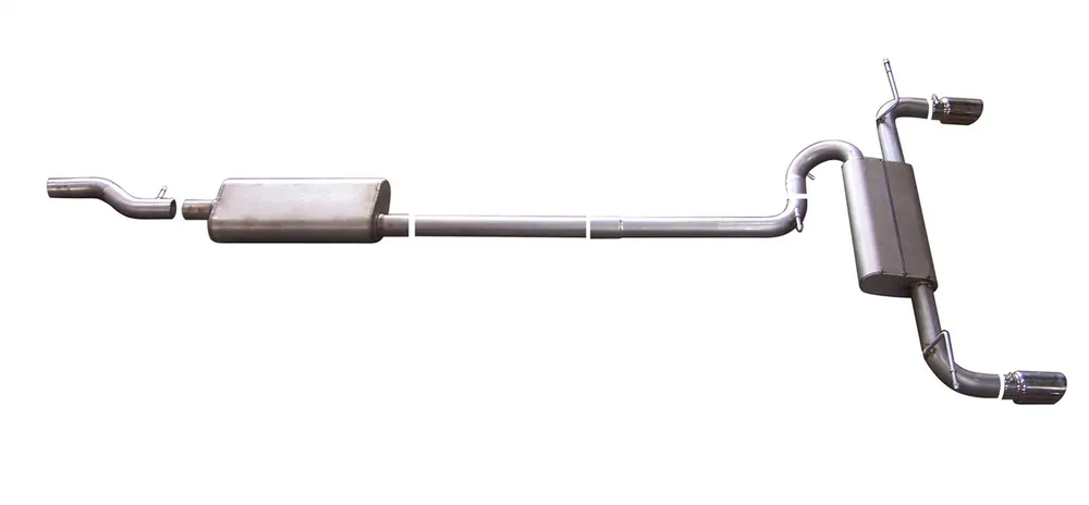 Buy Today Gibson Performance Cat-Back Dual Split Exhaust System; Aluminized BFBL 319630