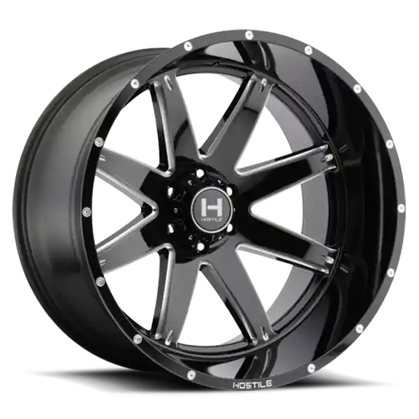 Affordable Hostile Wheels Alpha H109 Blade Cut 20x9 0mm Offset 5x127 (5x5)