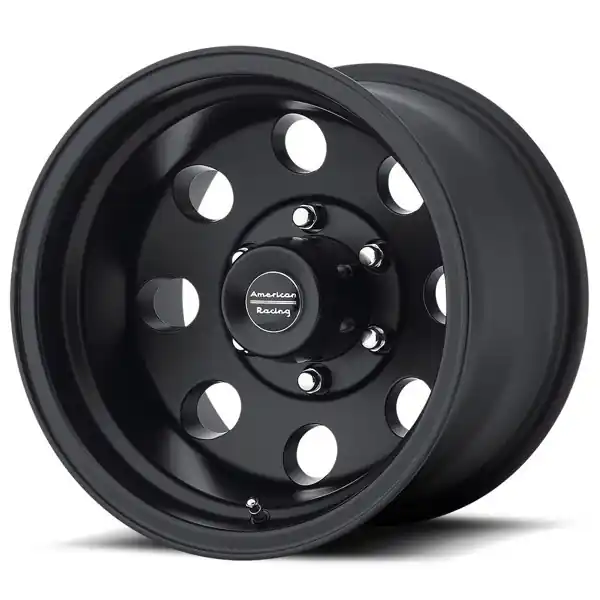 Last Chance American Racing Wheels Baja AR172 Satin Black 15x8 -19mm Offset 5x120.7 (5x4.75)