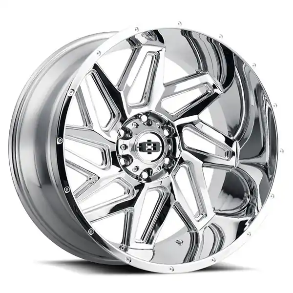Save Now Vision Wheels Spyder 361 Chrome 22x12 -57mm Offset 6x139.7 (6x5.5)