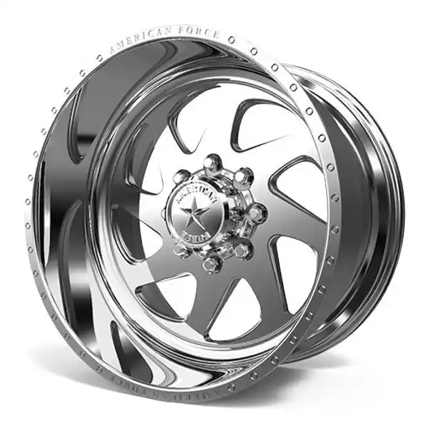 American Force Forged Wheels Banshee H30 Polished 24x14 -73mm Offset 5x127 (5x5) Big Sale