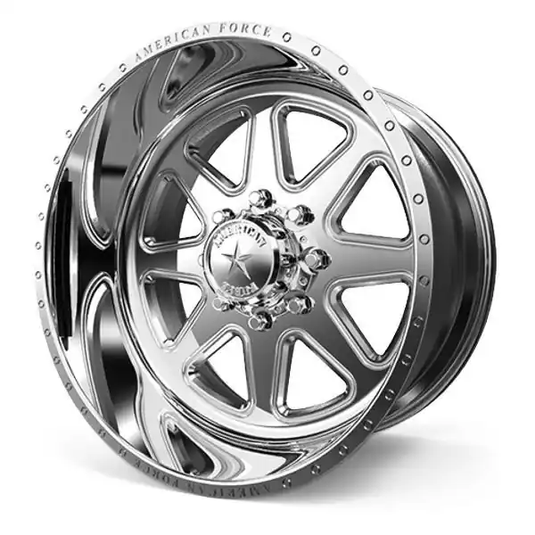American Force Forged Wheels Range F22 Polished 24x12 -40mm Offset 5x150 Brand New