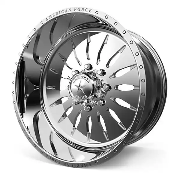 American Force Forged Wheels Corona F27 Polished 24x14 -73mm Offset 5x127 (5x5) Order Now