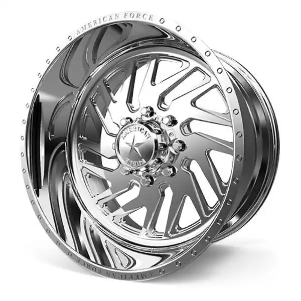 American Force Forged Wheels Kash F31 Polished 24x12 -40mm Offset 8x180 Budget