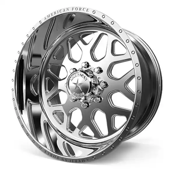 Best Choice American Force Forged Wheels Flux F30 Polished 24x12 -40mm Offset 5x150
