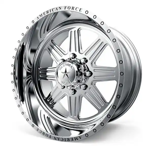 American Force Forged Wheels Tempo G55 Polished 20x10 -25mm Offset 5x127 (5x5) Luxury