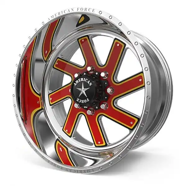 Luxury American Force Forged Wheels Thor 246 Polished 26x16 -101mm Offset 5x150