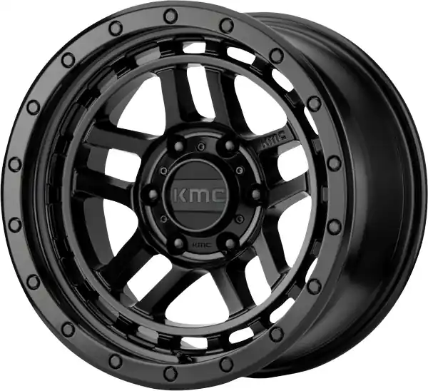 KMC Wheels Recon KM540 Satin Black 18x8.5 0mm Offset 6x120 Seasonal Sale