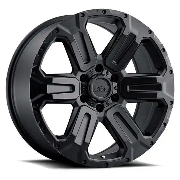 Black Rhino Wheels Wanaka Matte Black 17x8.5 -18mm Offset 6x139.7 (6x5.5) Affordable