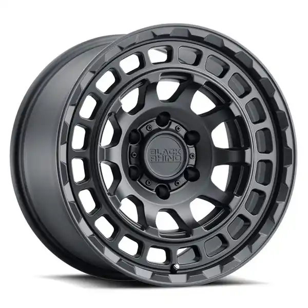 Black Rhino Wheels Chamber Matte Black 17x8.5 -18mm Offset 5x114.3 (5x4.5) Viral