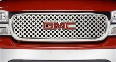 Putco 00-06 GMC Yukon XL - w/ Logo CutOut Punch Stainless Steel Grilles - 84102 Holiday Sale