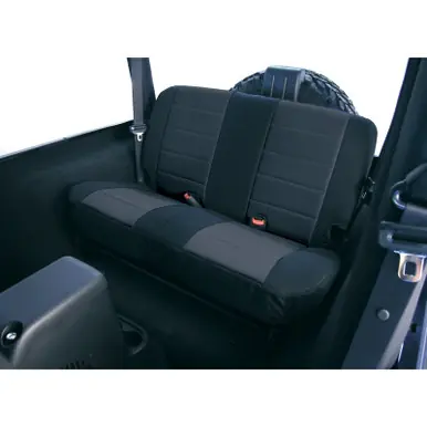 Rugged Ridge Neoprene Rear Seat Cover 80-95 Jeep CJ / Jeep Wrangler - 13262.01 Modern