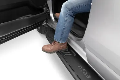 Order Now N-FAB 19-21 GMC 1500 Crew Crab Roan Running Boards - Textured Black - NBC19CC-TX