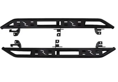 Hassle-Free Returns Rampage 2018-2019 Jeep Wrangler(JL) Unlimited Sport 4-Door Trail Crawler Step - Black - 88735