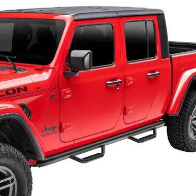Next Day Delivery Rugged Ridge Spartan Nerf Bar Black 2020 Jeep Gladiator JT - 11596.12